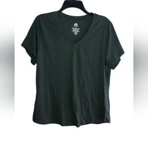 Fir Collective Gray V-Neck Women's Tee